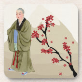 Dessous-de-verre Pâques bouddhistes à boisson moine (Devant)