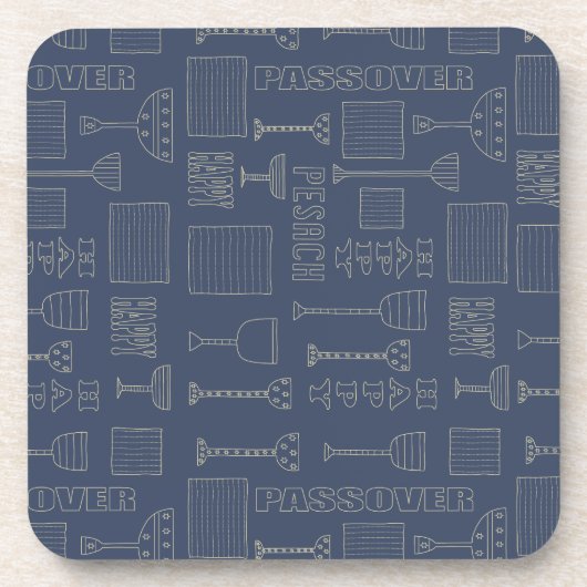 Dessous de verre Pâques "Vins Pâques" (Devant)