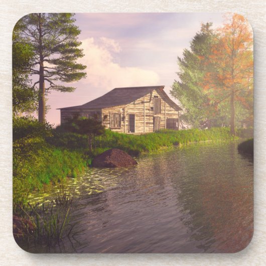 Dessous-de-verre Par la rive (Devant)