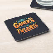 Dessous-de-verre Paradise des Gamer (Côté gauche)