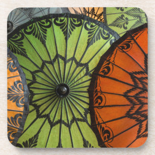 Dessous-de-verre parasols en vente, bagan, myanmar