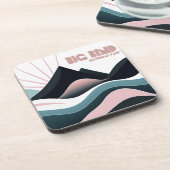 Dessous-de-verre Parc national Big Bend Colour Hills (Côté gauche)