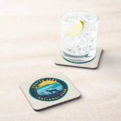 Dessous-de-verre Parc national de Crater Lake (Côté Droit)