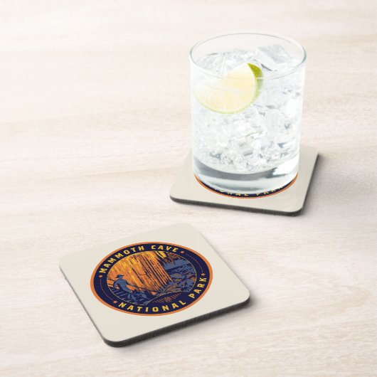 Dessous-de-verre Parc national de Mammoth Cave (Côté Droit)