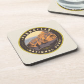 Dessous-de-verre Parc national de Pinnacles (Côté gauche)