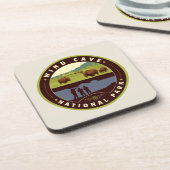 Dessous-de-verre Parc national de Wind Cave (Côté gauche)