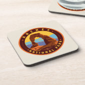 Dessous-de-verre Parc national des Arches (Côté gauche)