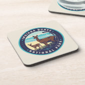 Dessous-de-verre Parc national des dunes d'Indiana (Côté gauche)