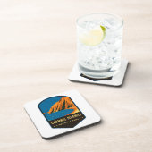 Dessous-de-verre Parc national des îles Channel (Côté Droit)