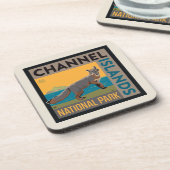 Dessous-de-verre Parc national des îles Channel | Fox (Côté gauche)