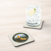 Dessous-de-verre Parc national des volcans d'Hawaii (Côté Droit)