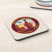 Dessous-de-verre Parc national du Bryce Canyon (Côté gauche)