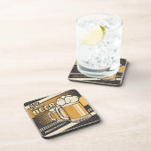 Dessous-de-verre Pare-Jeu classique à la bière froide DAD (Côté Droit)