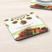 Dessous-de-verre Parfum de vie : Potpourri message inspirant (Côté gauche)