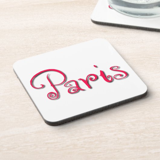 Dessous-de-verre Paris (Côté gauche)