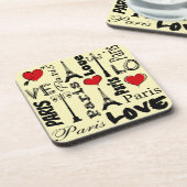 Dessous-de-verre Paris (Côté gauche)