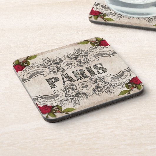 Dessous-de-verre Paris Beverage Coaster (Côté gauche)