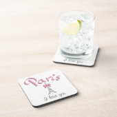 Dessous-de-verre Paris Je t'aime (Côté Droit)