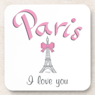 Dessous-de-verre Paris Je t'aime