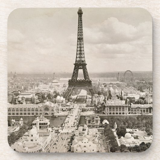 Dessous-de-verre Paris : Tour Eiffel, 1900 (Devant)