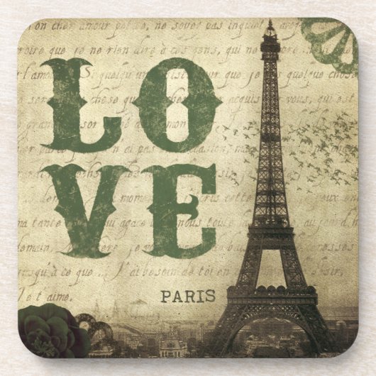 Dessous-de-verre Paris vintage (Devant)