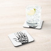 Dessous-de-verre Parle à la main (Côté Droit)