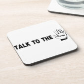 Dessous-de-verre Parler À La Main (Côté gauche)