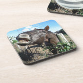 Dessous-de-verre Parler de cheval Brown (Côté gauche)