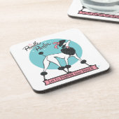 Dessous-de-verre Parlure de caniche (Côté gauche)