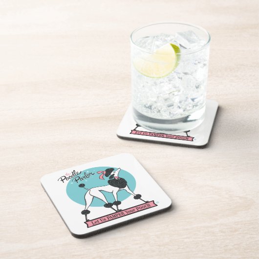 Dessous-de-verre Parlure de caniche (Côté Droit)