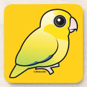 Dessous-de-verre Parrotlet Pacifique jaune