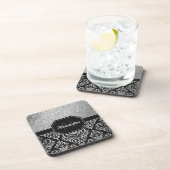 Dessous-de-verre Parties scintillant Damask (Côté Droit)