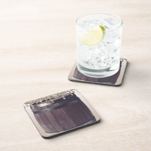 Dessous-de-verre Parties scintillant d'or goutte rustique Glam Pays