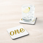 Dessous-de-verre Parties scintillantes numéro UN (1) (Côté Droit)