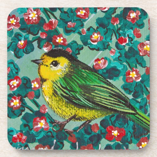 Dessous-de-verre Paruline Wilson (Devant)