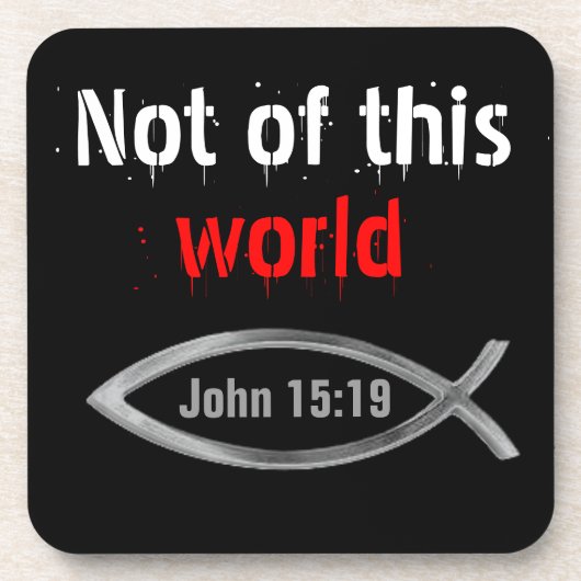 Dessous-de-verre Pas de ce monde (Devant)