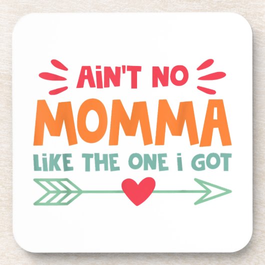 Dessous-de-verre Pas de maman comme celle que j'ai eu maman Love Re (Devant)