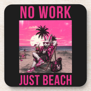 Dessous-de-verre Pas de travail, juste la plage