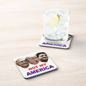 Dessous-de-verre Pas mon Amérique (Côté Droit)