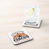 Dessous-de-verre Pas mon cirque, pas mes singes (Côté Droit)