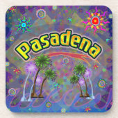 Dessous de verre Pasadena Noble Voyage (Devant)