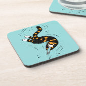 Dessous-de-verre Pastel Goth Chat Skeleton (Côté gauche)