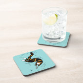 Dessous-de-verre Pastel Goth Chat Skeleton (Côté Droit)