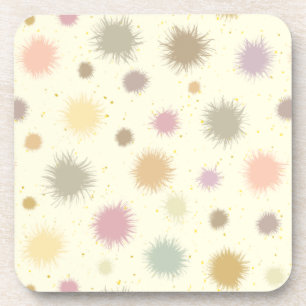 Dessous-de-verre Pastel Party Pollen - motif sans soudure.