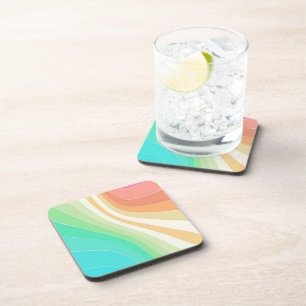 Dessous-de-verre Pastel Swirls