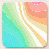 Dessous-de-verre Pastel Swirls (Devant)