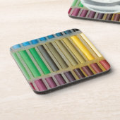 Dessous-de-verre pastels cretaceous about color (Côté gauche)