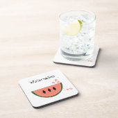 Dessous-de-verre Pastèque douce (Côté Droit)