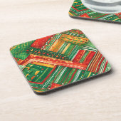 dessous de verre patchwork fiesta (Côté gauche)
