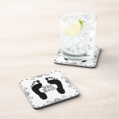 Dessous-de-verre Pâte à boisson à base d'acide à base de sel (Côté Droit)